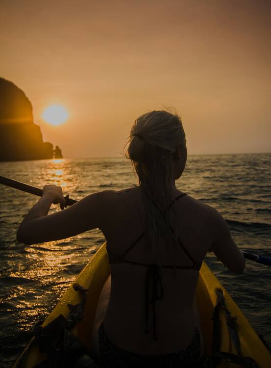Sunset kayak - Phi Phi Islands