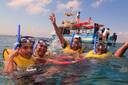 Glass bottom snorkel tour