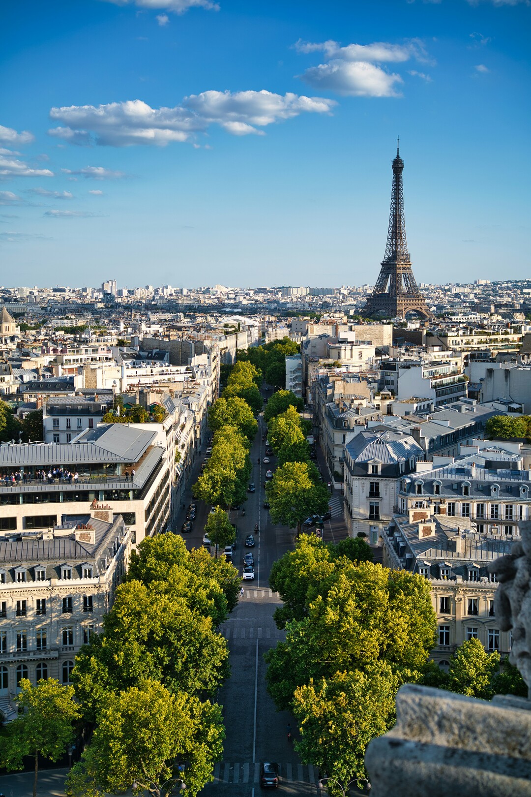 Paris France view feature