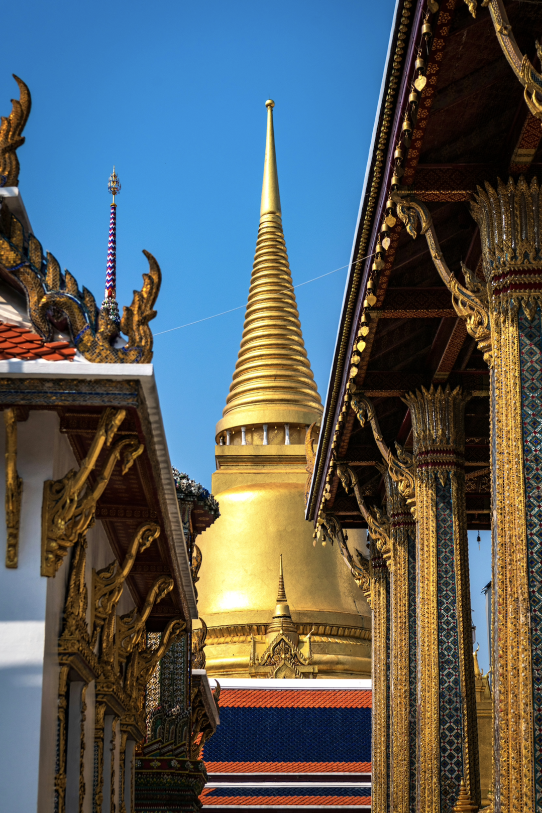 Grand Palace spire, Bangkok - featured