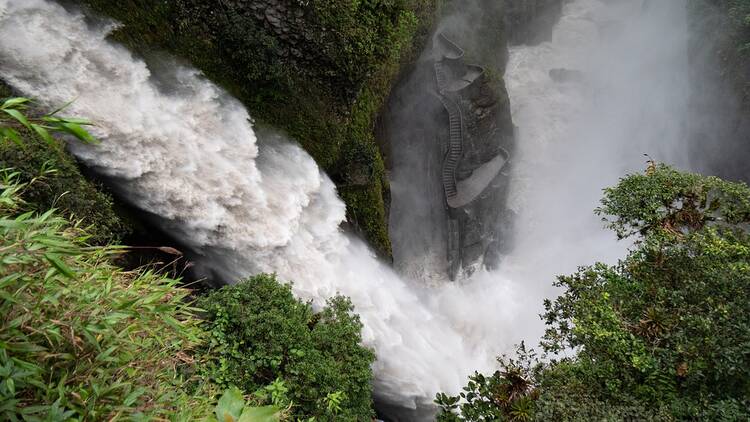 Ecuador Waterfall