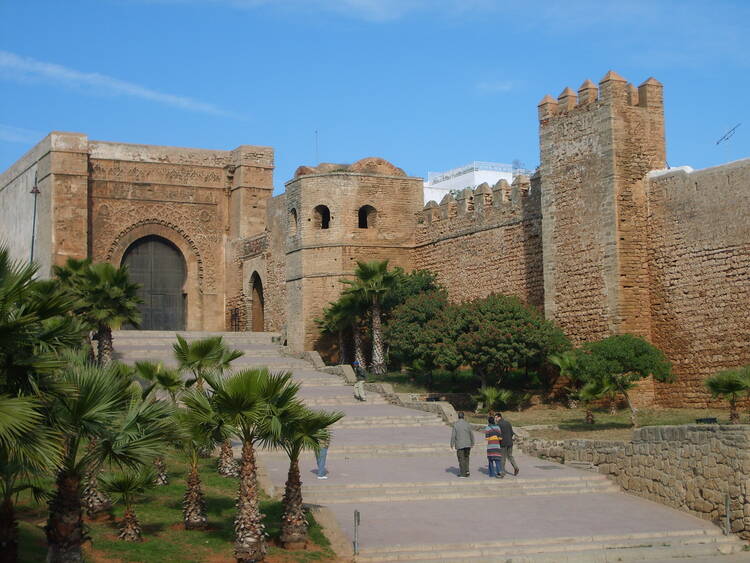 kasbah udayas rabat morocco