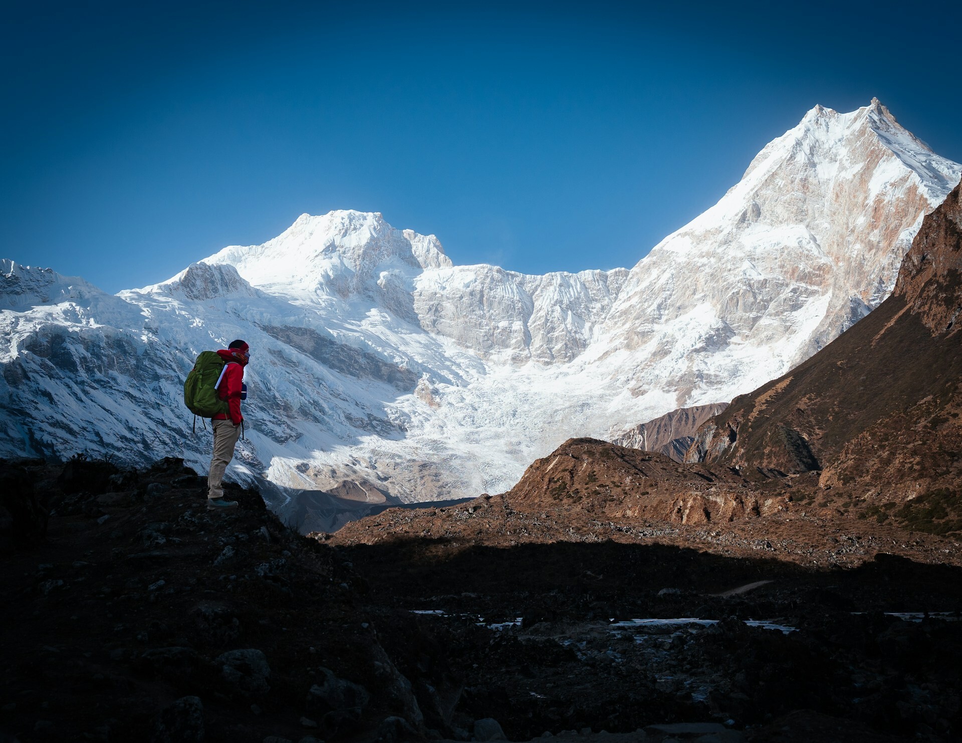 Pung Gyen Gompa / Pungyen Gompa Nepal Hike Man Feature