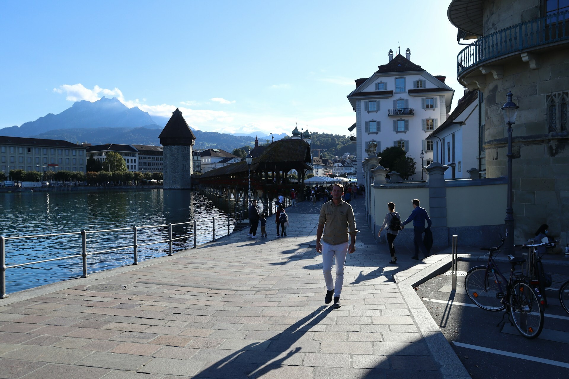 Luzern / Lucerne Switzerland Man Feature