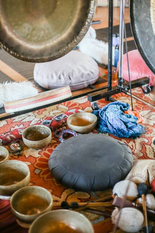 Sound bath