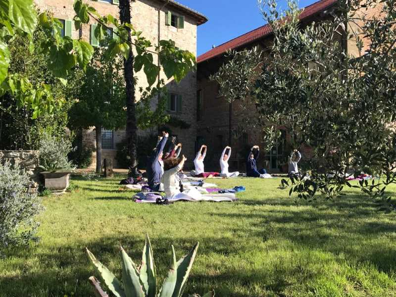 Terzo di Danciano Yoga Cortona Tuscany