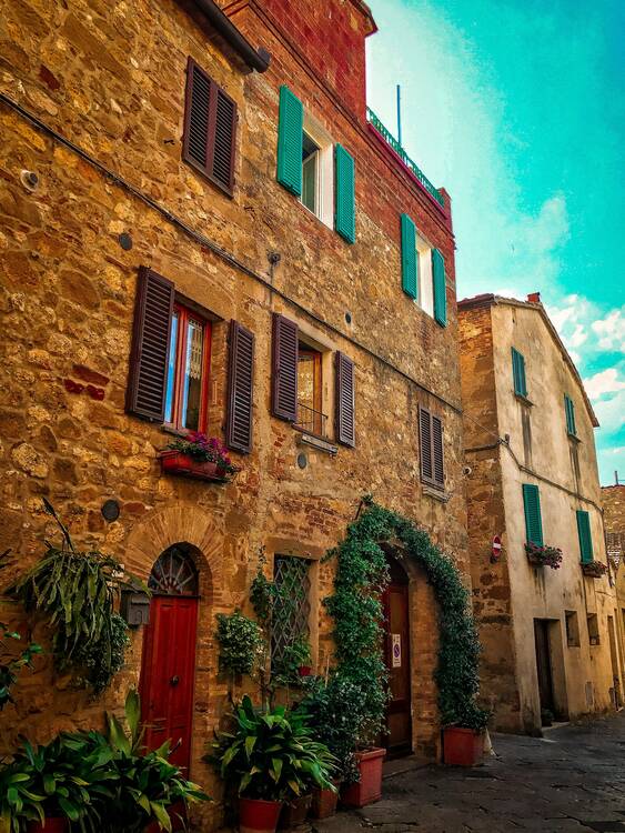 Pienza welcome
