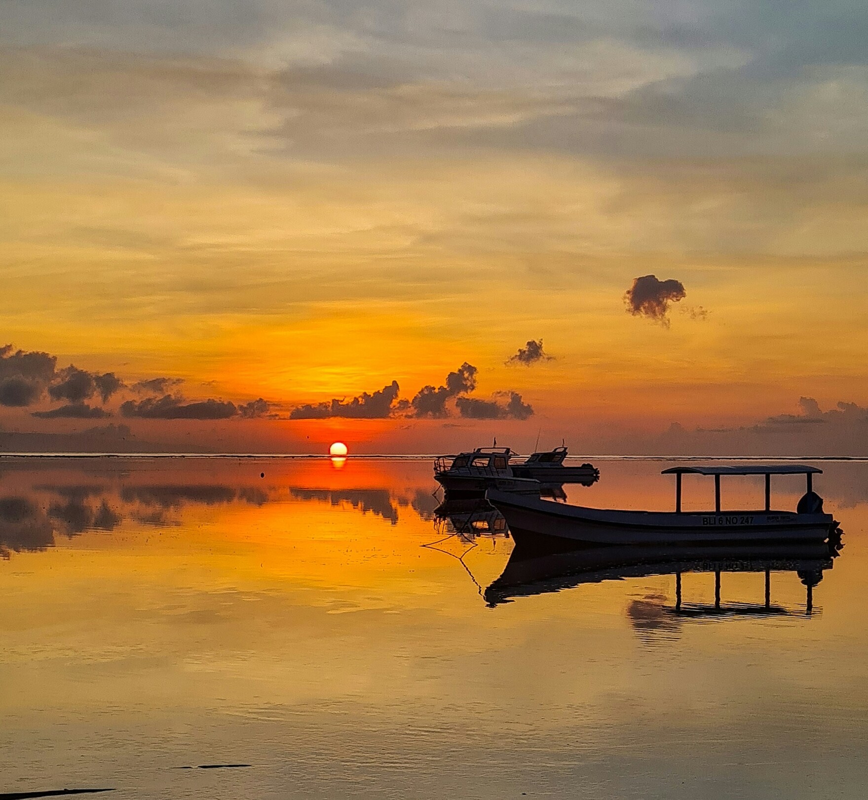 Sanur sunset - featured