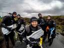 All smiles in dry suits for a Silfra dive trip