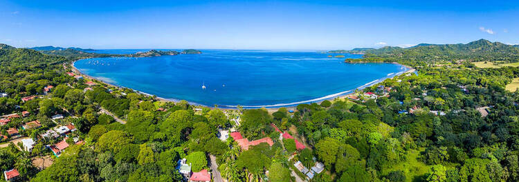 Costa Rica Beach Panorama