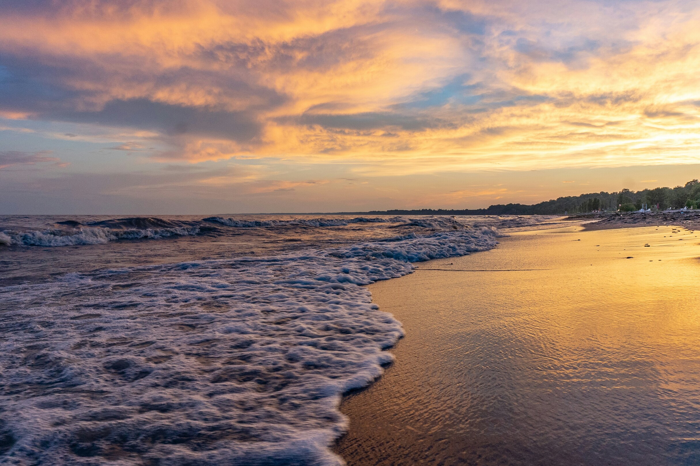 Seminyak sunrise - featured