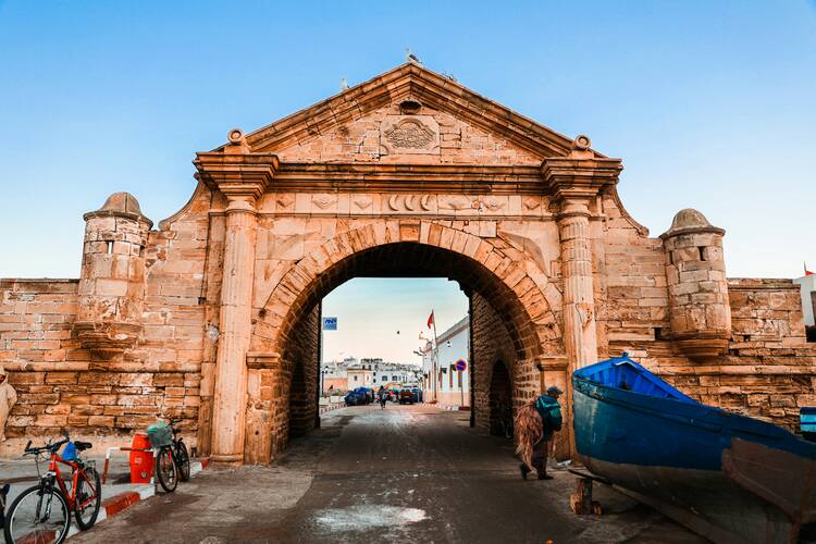 Door of the Navy, Bab El-Marsa, Essaouria, Morocco