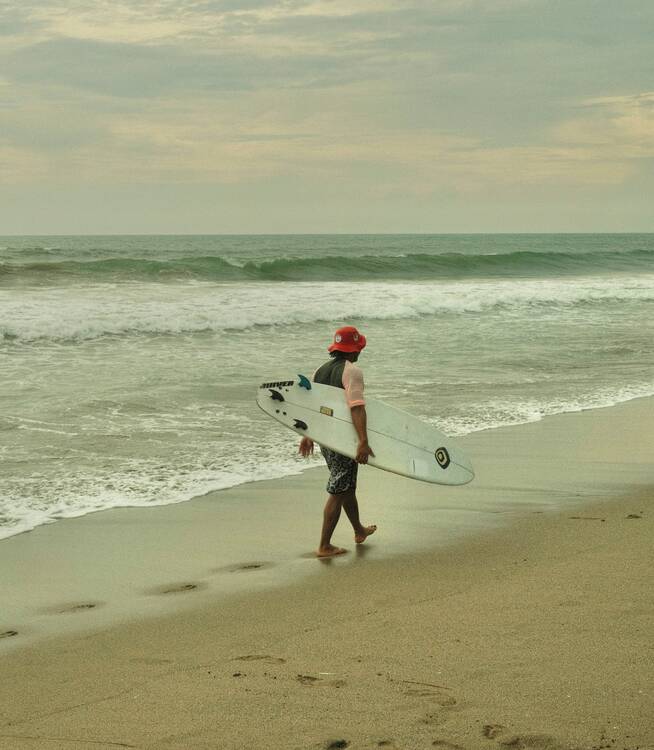 Seminyak surfing lesson