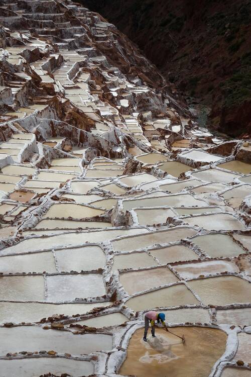 Maras salt terraces / flats