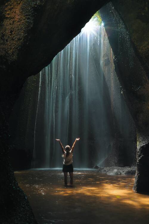 Tukad Cepung Waterfall