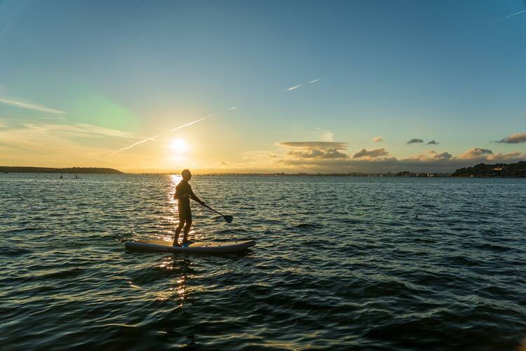 Stand up paddleboarding