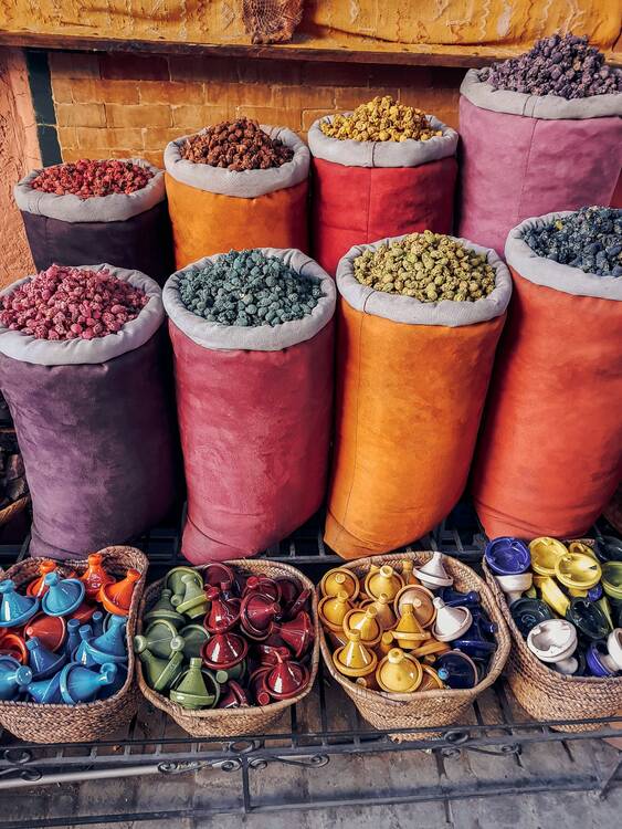 Marrakech market