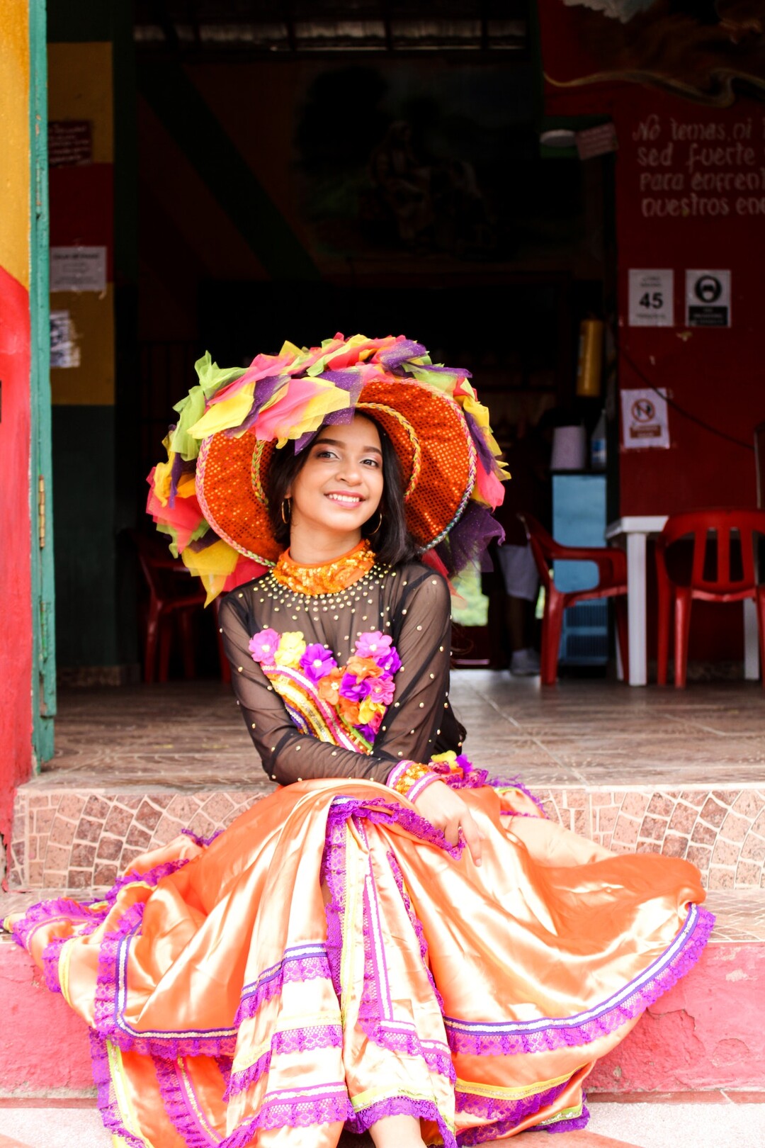 Woman in Colombia