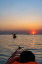 Sunset kayaking