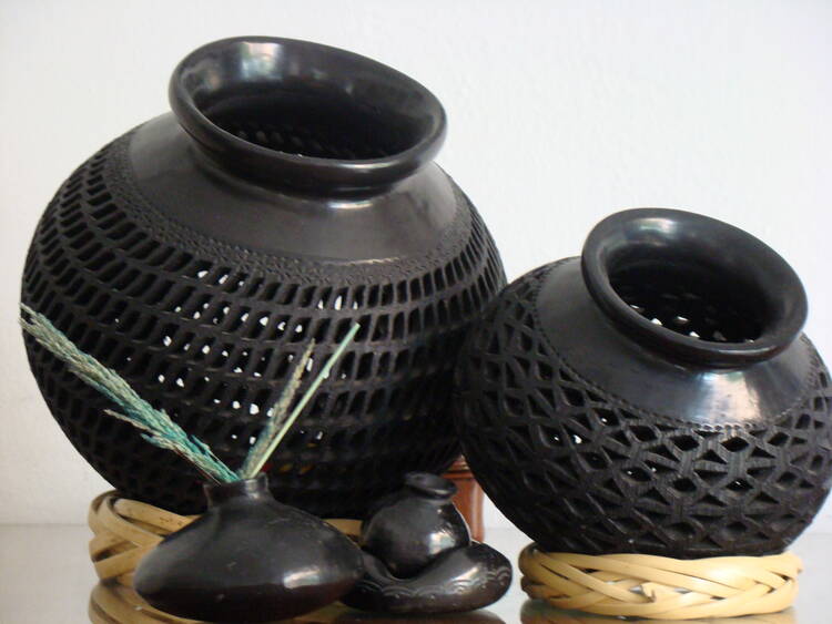black pottery oaxaca