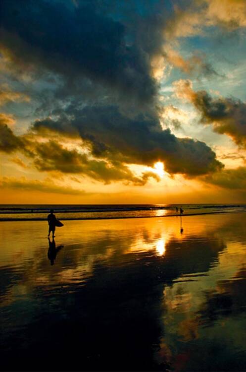 Jimbaran sunset - featured