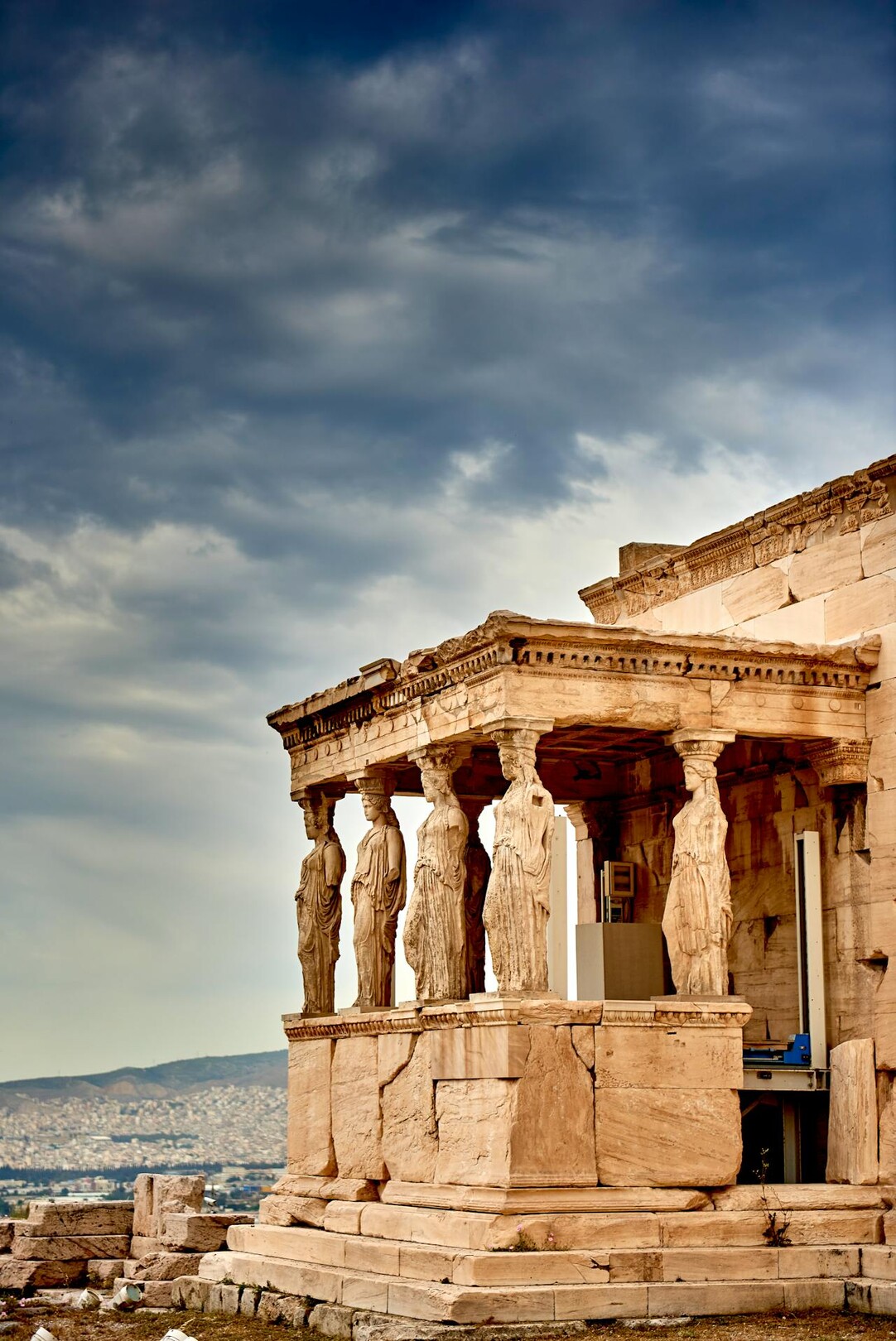 Caryatids - Athens - Acropolis - feature 