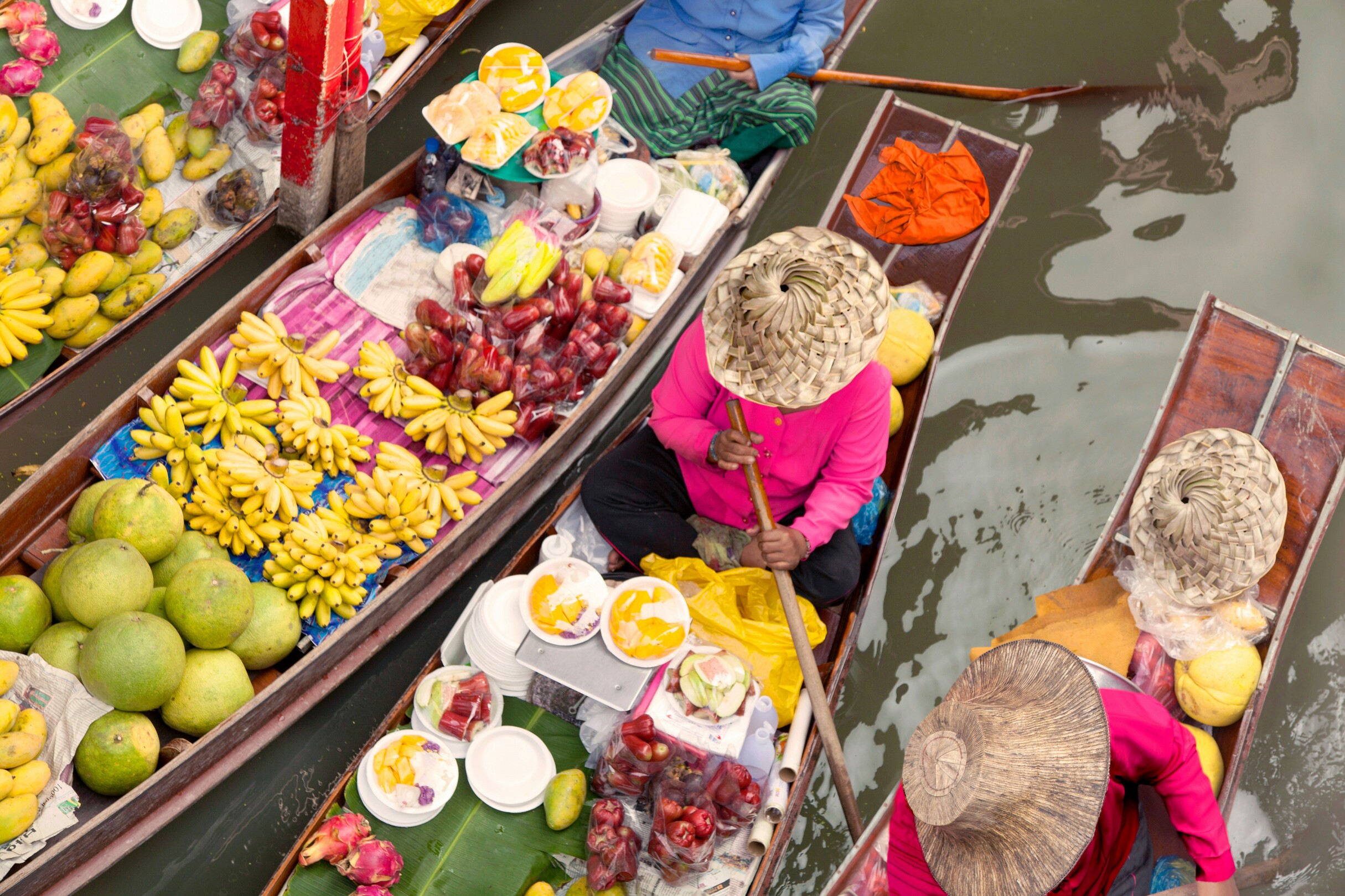 Damnoen Saduak Floating Market - featured