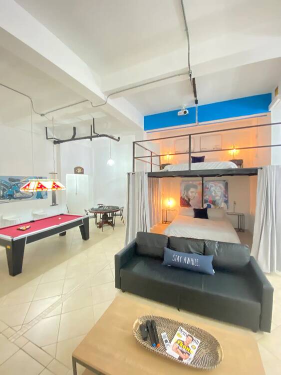 Beachside loft