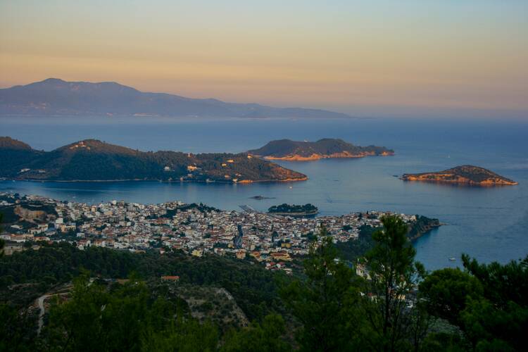 Skiathos golden hour