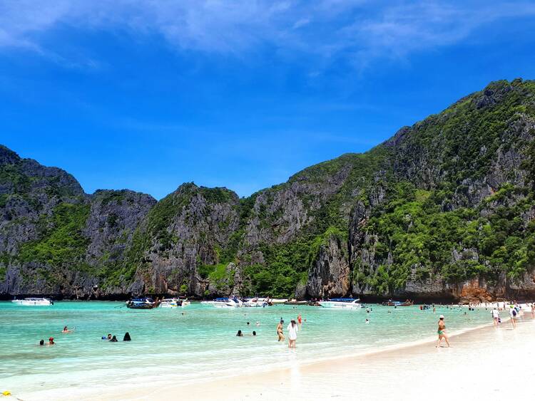 Maya Bay beach, Phi Phi Leh, Phi Phi Island, Phuket